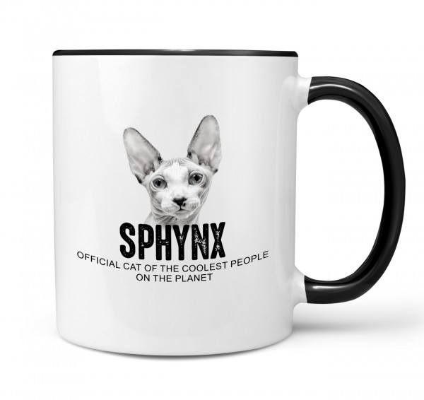 Sphynx Ägyptische Egyptian Canada Don Official Cat cool Tasse Kaffee lustig Kaffeebecher Design