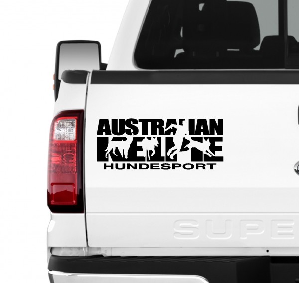 Australian Kelpie Hundesport Autoaufkleber Hund Folie Aufkleber Sheepdog Barb