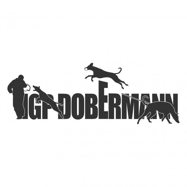 Aufkleber Hundemotiv Rasse IGP IPO Begleithund Prüfung Internationale Prüfungsordnung Gebrauchshudeprüfung Fährte Schutzdi