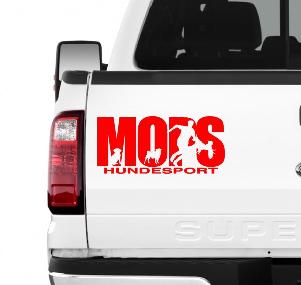Mops Hundesport Auto Aufkleber Hund Folie Mini mastiff Mops Pug Dutch Chinese