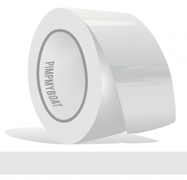 Zierstreifen hellgrau grau light grey Glanz in in 10 m Länge für Auto Boot Klebeband Dekorstreifen Tuningstreifen Autofolie Siviwonder