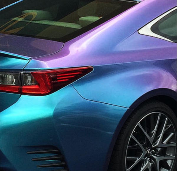 Zierstreifen Shift Effect Marine blau violett Flip Flop in in 10 m Länge für Auto Boot Klebeband Dekorstreifen Tuningstreifen Autofolie Siviwonder