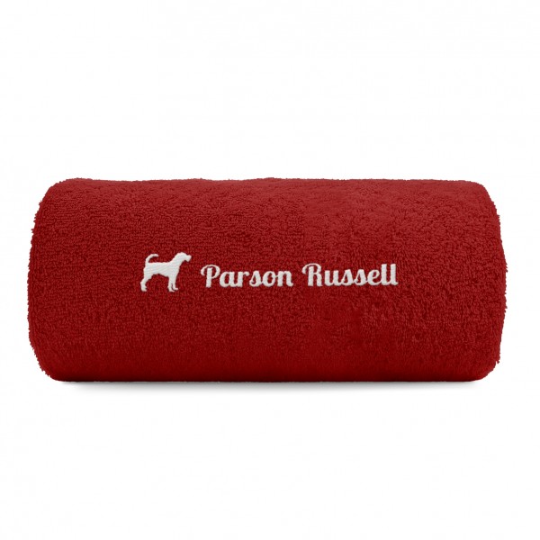 Parson Russell Pfoten Hundemotiv Stickerei Deluxe
