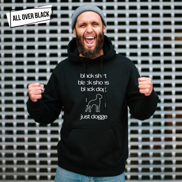 Dogge Black Dog Unisex Sweater Siviwonder Deutsche Great Dane Grand Danois