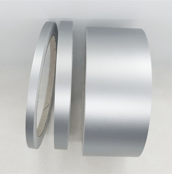 Zierstreifen Matt silber metallic 5mm in in 10 m Länge für Auto Boot Klebeband Dekorstreifen Tuningstreifen Autofolie Siviwonder