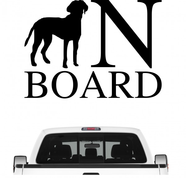 Magyar Vizsla Board Auto Aufkleber Hund Folie Wandtattoo Tattoo Sticker Kurzhaariger Ungarischer Vorstehhund Hungarian Pointer