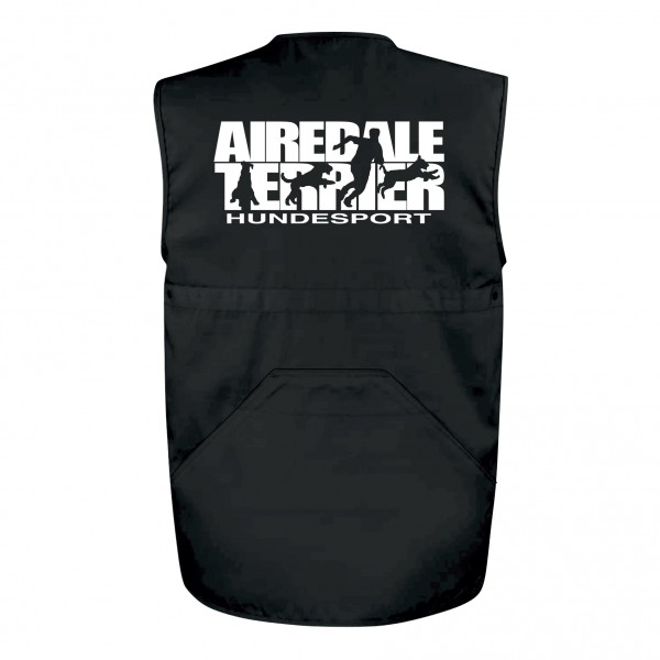 Hundesport Weste dummytasche siviwonder stickerei flockdruck edel mutig treu