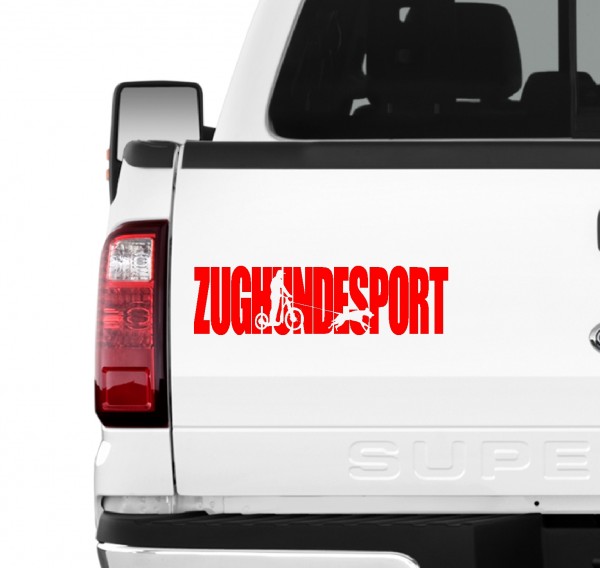 Zughundesport Hundesport Autoaufkleber Hund Folie Aufkleber Dogscooter Jöring