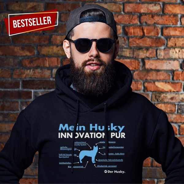 Siberian Husky Sweatshirt Innovation Hoodie Hundemotiv Icee Sibe Sibirien