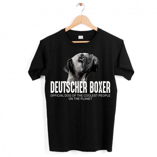 Deutscher Boxer Hund Dog cool Leute lustig Shirt T-Shirt Hundemotiv Siviwonder