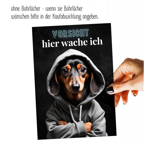 SchildVorsicht_Dackel1