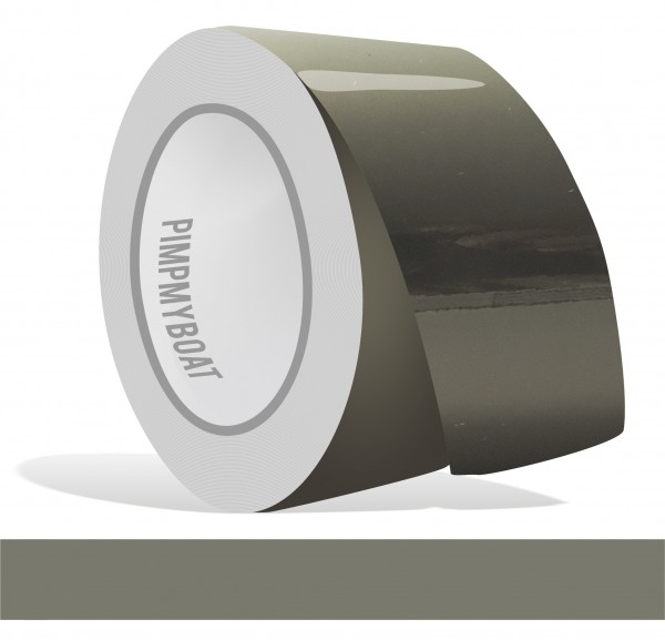 Zierstreifen dunkelgrau dunkel verkehrsgrau  Glanz in in 10 m Länge für Auto Boot Klebeband Dekorstreifen Tuningstreifen Autofolie Siviwonder