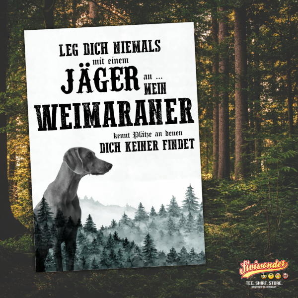JagdSchild_Weimaraner3