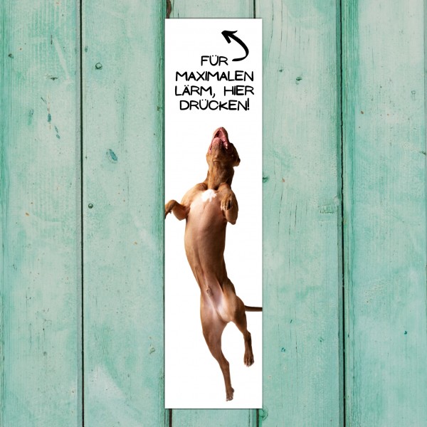 American Staffordshire Terrier USA Pit Bull Terrier Dog Türschild Warnschild Hundeschild Schildr happy Design by Siviwonder