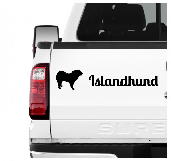 Islandhund Spitz Island Islandsk Farehond Icelandic Sheepdog Dog 3er Set AUTOAUFKLEBER Aufkleber Hunde Hundemotiv by SIVIWONDER