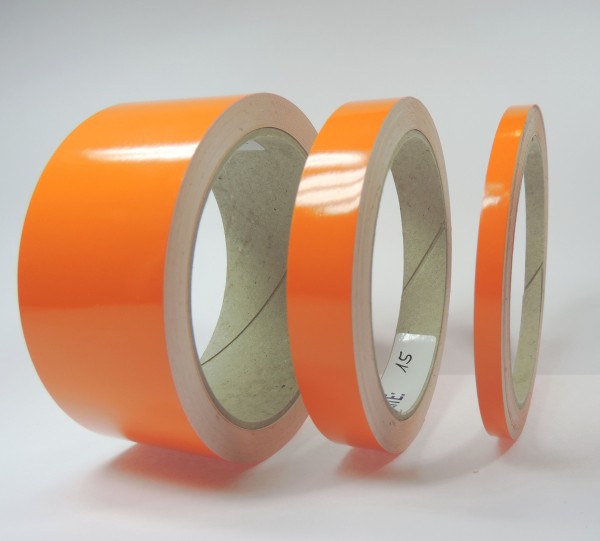 Zierstreifen orange glanz in in 10 m Länge für Auto Boot Klebeband Dekorstreifen Tuningstreifen Autofolie Siviwonder