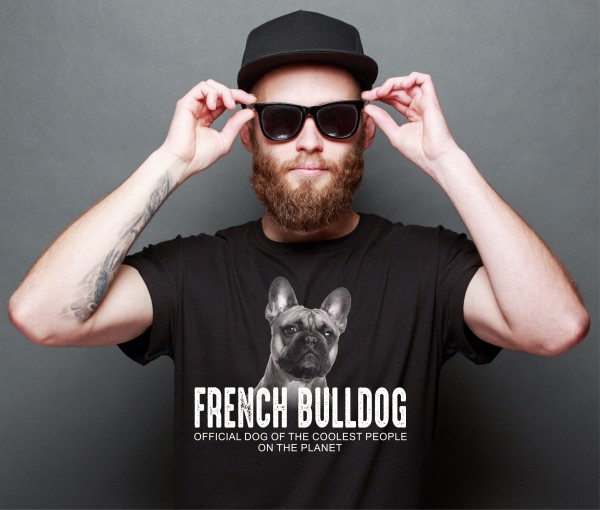French Bulldog Frenchie Bully Unisex Shirt Official Dog cool Leute lustig Hundemotiv T-Shirt