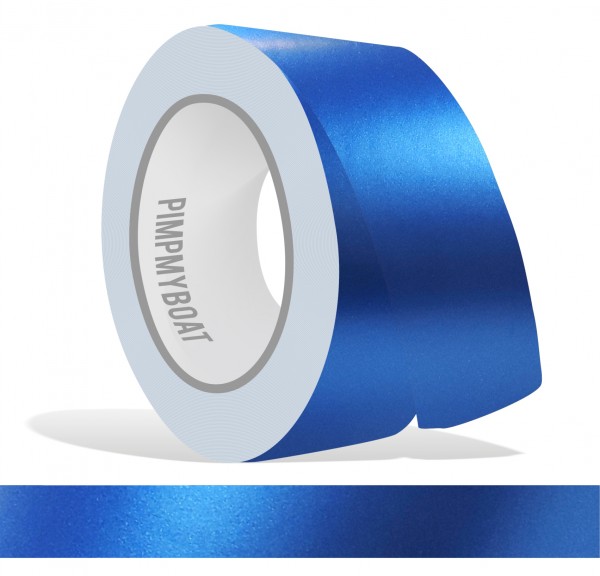 Zierstreifen blau matt metallic in in 10 m Länge für Auto Boot Klebeband Dekorstreifen Tuningstreifen Autofolie Siviwonder