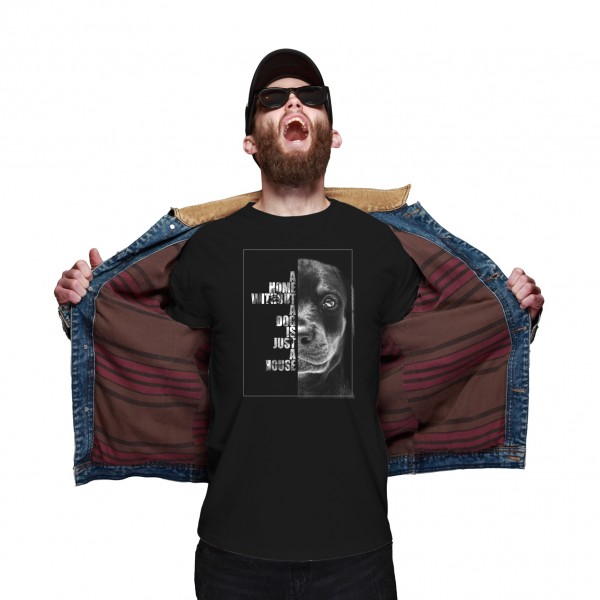 Dobermann Welpe Unisex T-Shirt Face Hundemotiv Doberman Dobby Dobie Pinscher