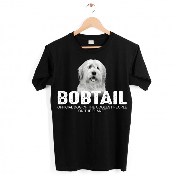 Bobtail Old English Sheepdog Stummelschwanz Dog cool Leute lustig Shirt T-Shirt Hundemotiv Siviwonder