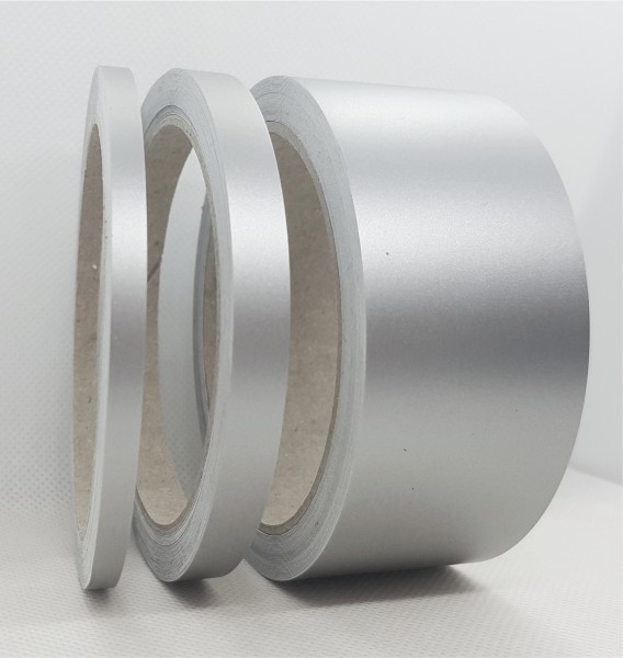 Zierstreifen Matt silber metallic 5mm in in 10 m Länge für Auto Boot Klebeband Dekorstreifen Tuningstreifen Autofolie Siviwonder