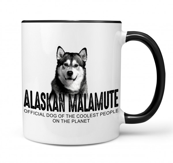 Alaskan Malamute Mally Mal Dog Official Dog cool Leute lustig Dog Tasse Kaffeetasse Kaffeebecher happy Design by Siviwonder