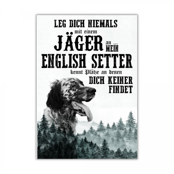 JagdSchild_EnglishSetter1