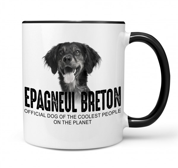 Epagneul Breton Brittany Spaniel Bretonischer Spaniel Dog Tasse Kaffeetasse Kaffeebecher happy Design by Siviwonder