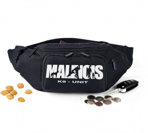 Malinois K9 Unit Mali Dog Hundesport Polizei Hundemotiv Gürteltasche Hund Stickerei