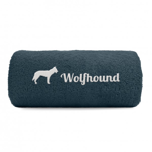 Wolfhund Pfoten Hundemotiv Stickerei Deluxe