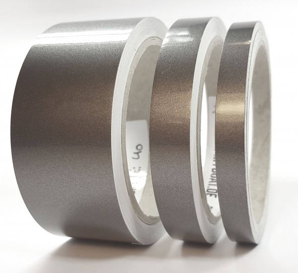 Zierstreifen graphit graphite metallic in in 10 m Länge für Auto Boot Klebeband Dekorstreifen Tuningstreifen Autofolie Siviwonder