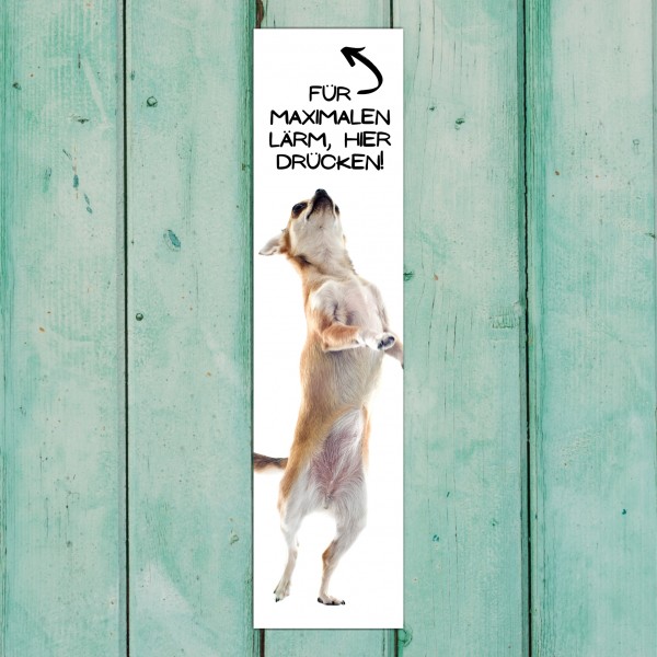 Chihuahua Chi Chis Kurzhaar Motiv Chiwawa dog Schiwawa Dog Türschild Warnschild Hundeschild Schildr happy Design by Siviwonder