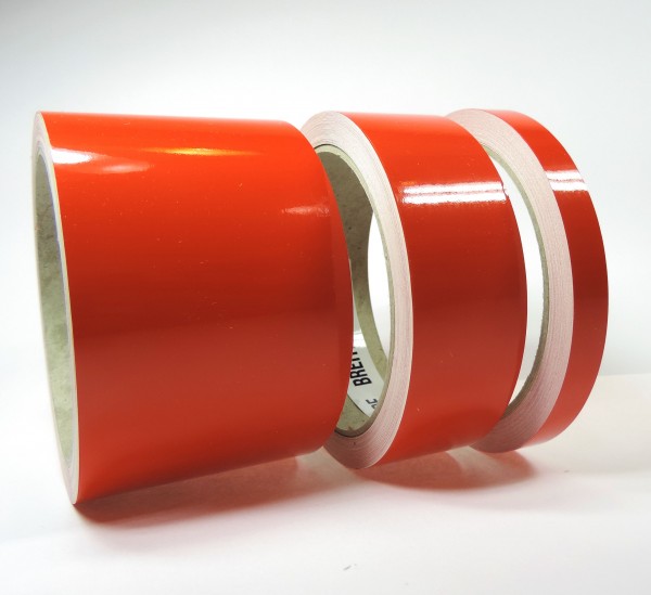 Zierstreifen rot red hellrot signalrot glanz in in 10 m Länge für Auto Boot Klebeband Dekorstreifen Tuningstreifen Autofolie Siviwonder