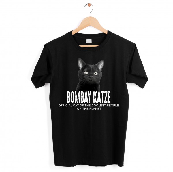 Bombay Katze Official Cool Katze Cat Unisex Shirt Katzenmotiv T-Shirt