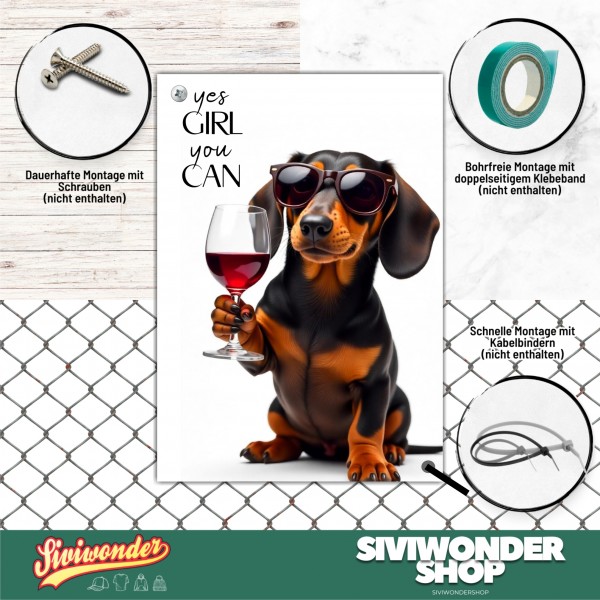 SchildYouCan_Dackel4