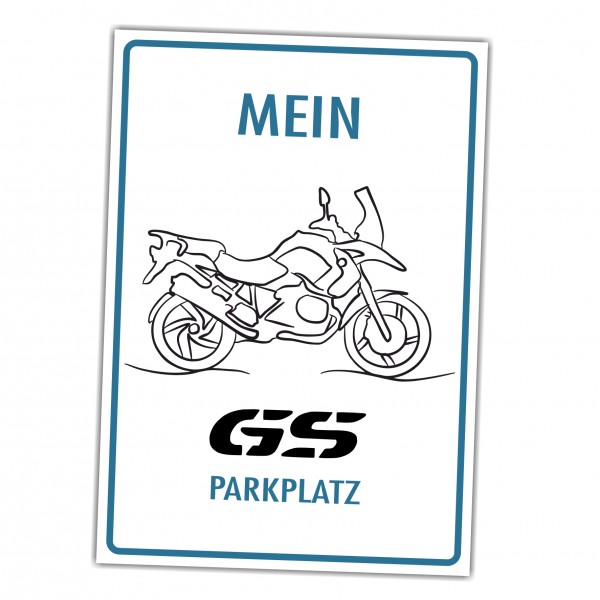 Motorrad Privatparkplatz parken verboten. Privatparkplatz Privatgrundstück Hinweisschild Parkplatz freihalten - Parkverbot