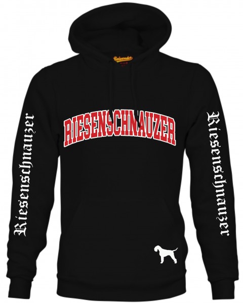 Riesenschnauzer Schnauzer Münchner Russian Bear Riesen Dog Hoodie Unisex Sweatshirt Extreme Hundemotiv