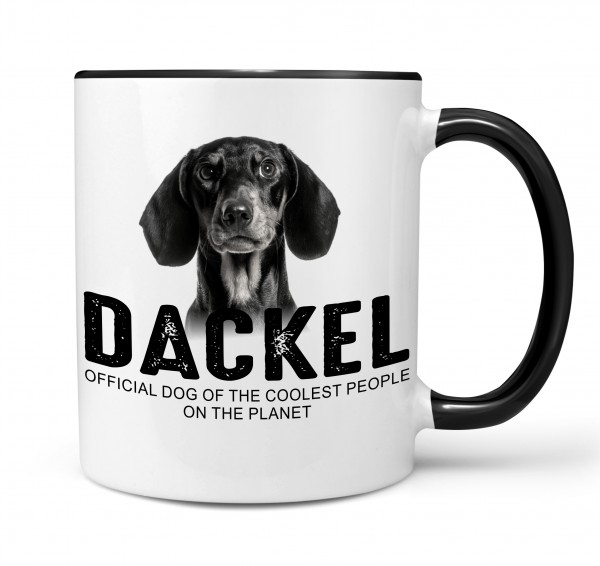 Dackel Teckel Dachshund Wiener Dog Dog cool Leute lustig Dog Tasse Kaffeetasse Kaffeebecher happy Design by Siviwonder
