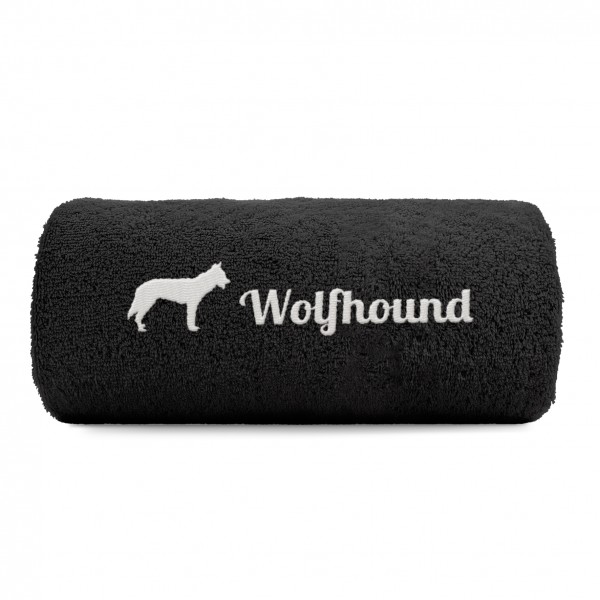 Wolfhund Pfoten Hundemotiv Stickerei Deluxe