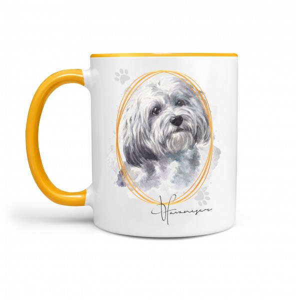Havaneser Havanese TASSE SIGNATURE DOGS Hund Motiv Hundemotiv Kaffee