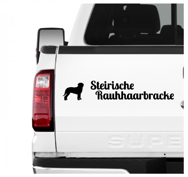 Steirische Rauhhaarbracke Peintinger Bracke Bracken Dog 3er Set AUTOAUFKLEBER Aufkleber Hunde Hundemotiv by SIVIWONDER
