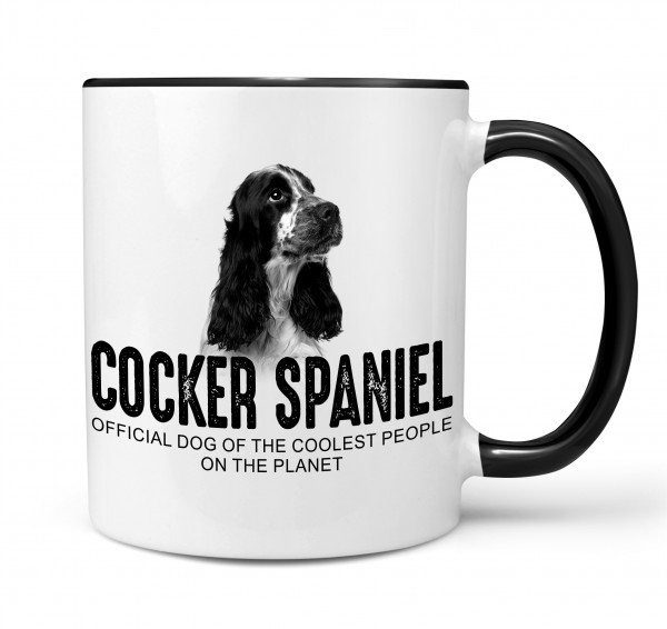 Cocker Spaniel schimmel Cockie Spanier English Dog cool Leute lustig Dog Tasse Kaffeetasse Kaffeebecher happy Design by Siviwonder
