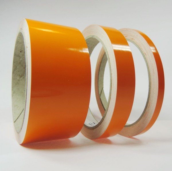 Zierstreifen orange glanz in in 10 m Länge für Auto Boot Klebeband Dekorstreifen Tuningstreifen Autofolie Siviwonder