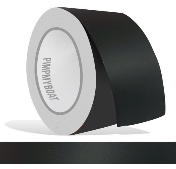 Zierstreifen schwarz - black noir RAL9017 matt in in 10 m Länge für Auto Boot Klebeband Dekorstreifen Tuningstreifen Autofolie Siviwonder