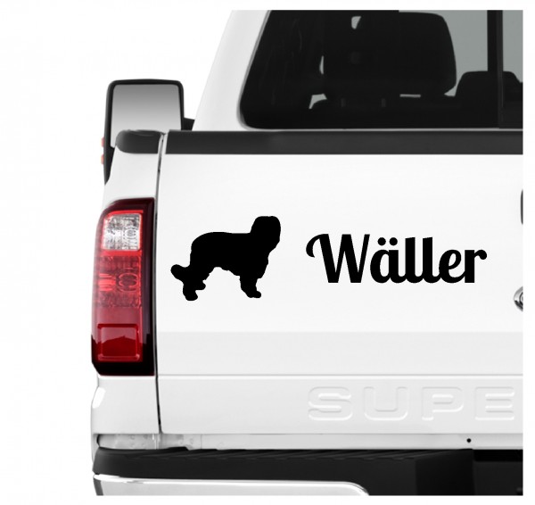 Wäller Westerwald Dog 3er Set AUTOAUFKLEBER Aufkleber Hunde Hundemotiv by SIVIWONDER