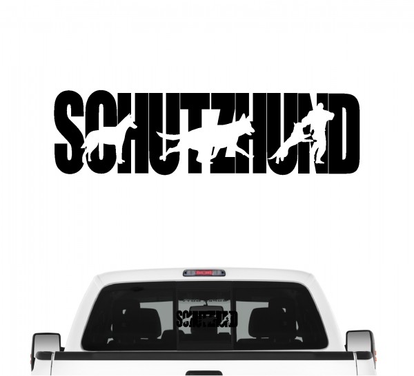Schutzhund Hundesport Auto Aufkleber Hund Folie Schutzhundesport Dienst