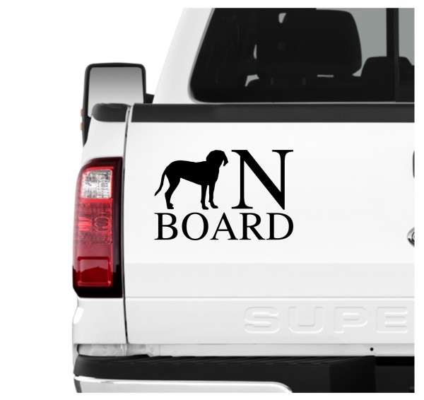 Bayerischer Gebirgsschweißhund Board Auto Aufkleber Hund Folie Wandtattoo Tattoo Sticker BGS Schweißhund Bayern