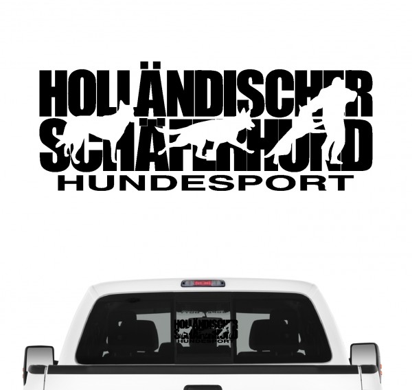 Holländischer Schäferhund Hundesport Autoaufkleber Hund Folie Aufkleber Herder