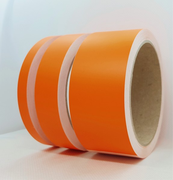 Zierstreifen Matt orange 5mm in in 10 m Länge für Auto Boot Klebeband Dekorstreifen Tuningstreifen Autofolie Siviwonder