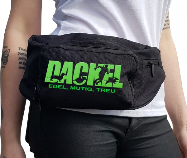 Dackel Teckel Dachshund Dog Hundesport Gürteltasche Hund Stickerei